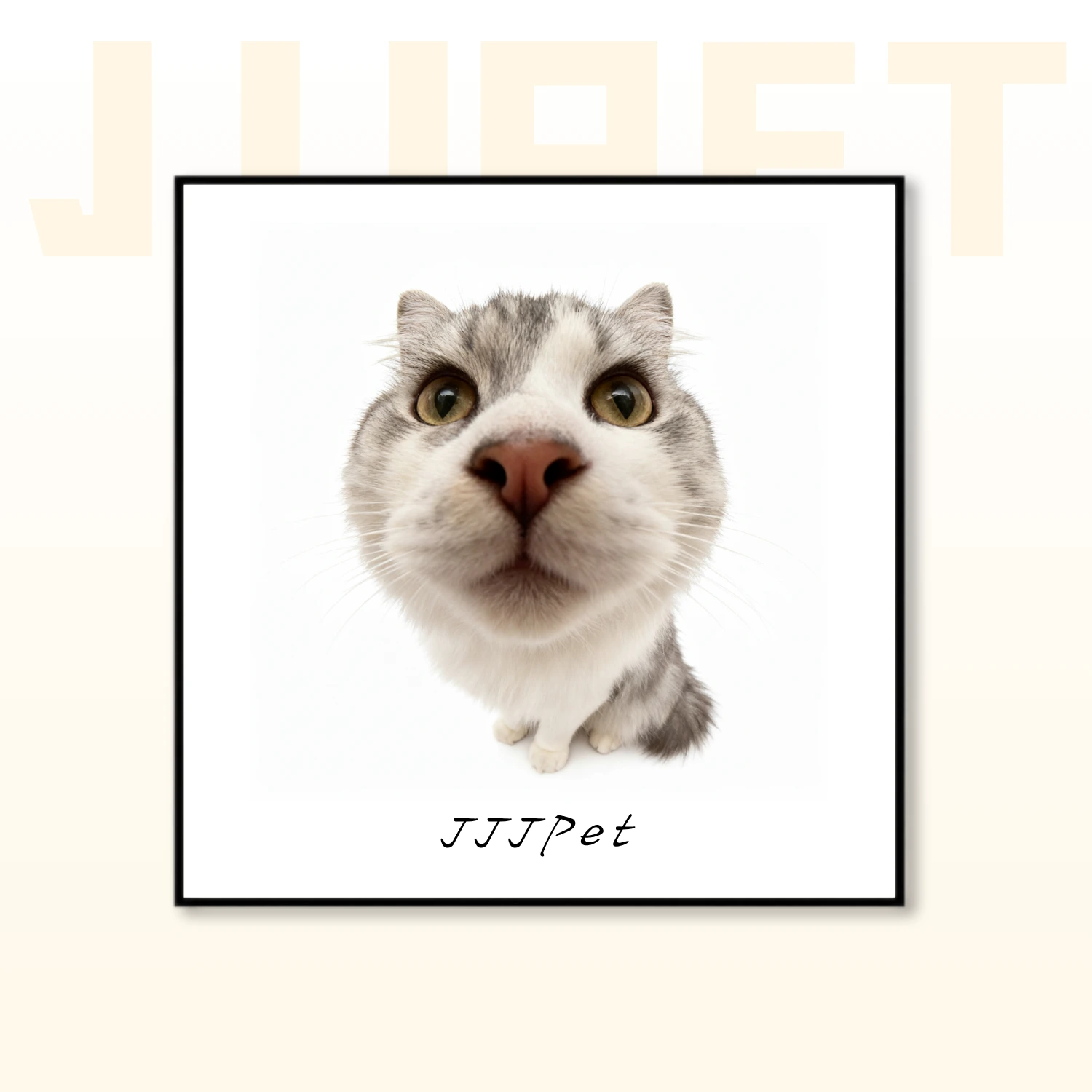 Custom Pet Portrait Canvas – Funny Big Head Caricature Art - Image 2