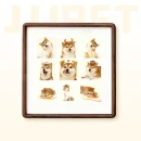 Customized Pet Photo Grid Frame - Toast Bread Theme