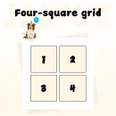 Personalized Pet Birthday Photo Frame - Multi-Opening Collage Display - Four