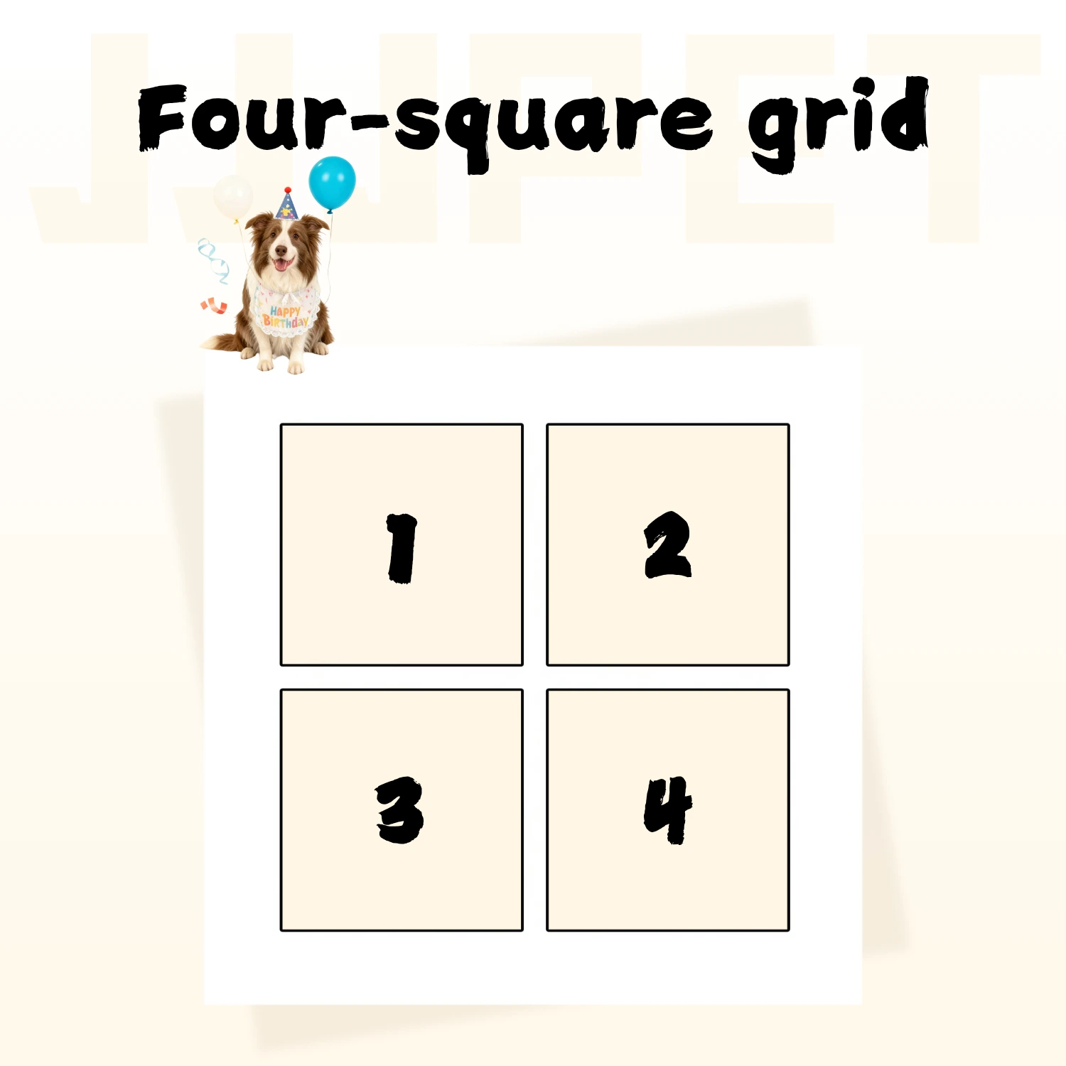 Personalized Pet Birthday Photo Frame - Multi-Opening Collage Display - Image 6