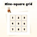 Customizable Pet Photo Frame - Autumn Theme - Multi-Opening Display - Nine