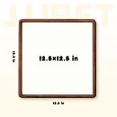 Customizable Pet Photo Frame - Autumn Theme - Multi-Opening Display - 12.8"×12.8"