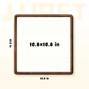 Customizable Pet Photo Frame - Autumn Theme - Multi-Opening Display - 10.8"×10.8"