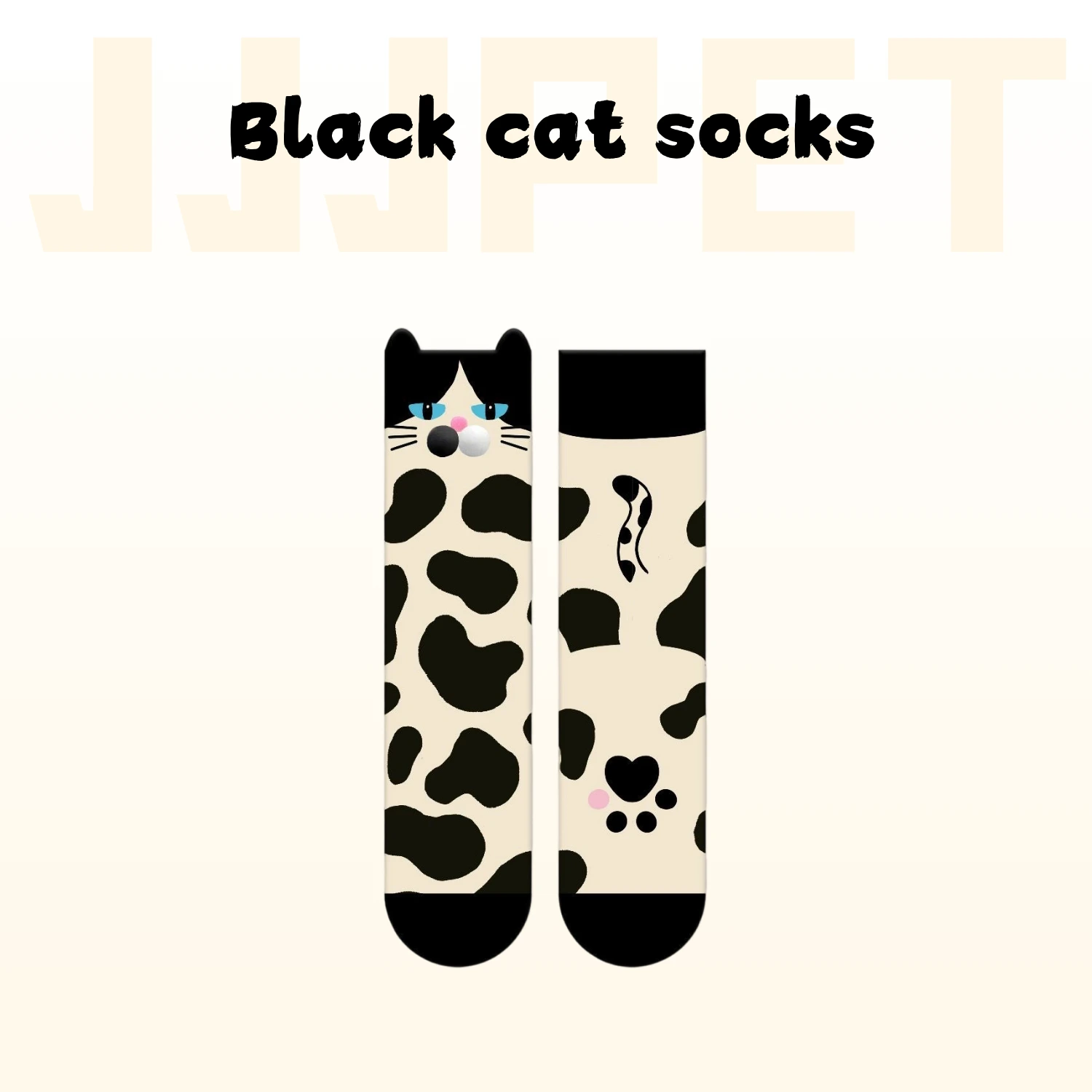 JJJPET 3D Pouting Cat Socks – Limited Edition - Image 3