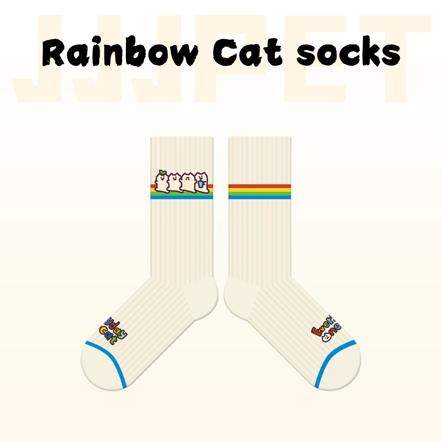 JJJPET EveOneCat Series Colorful Socks Limited Series - Image 2