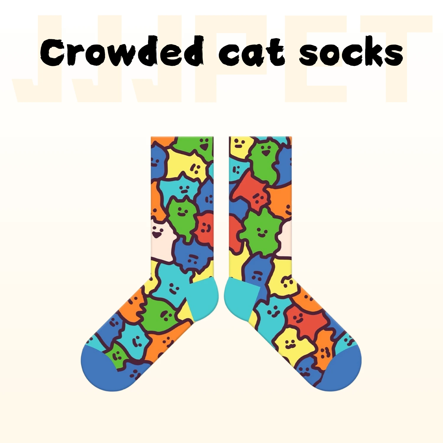JJJPET EveOneCat Series Colorful Socks Limited Series - Image 4