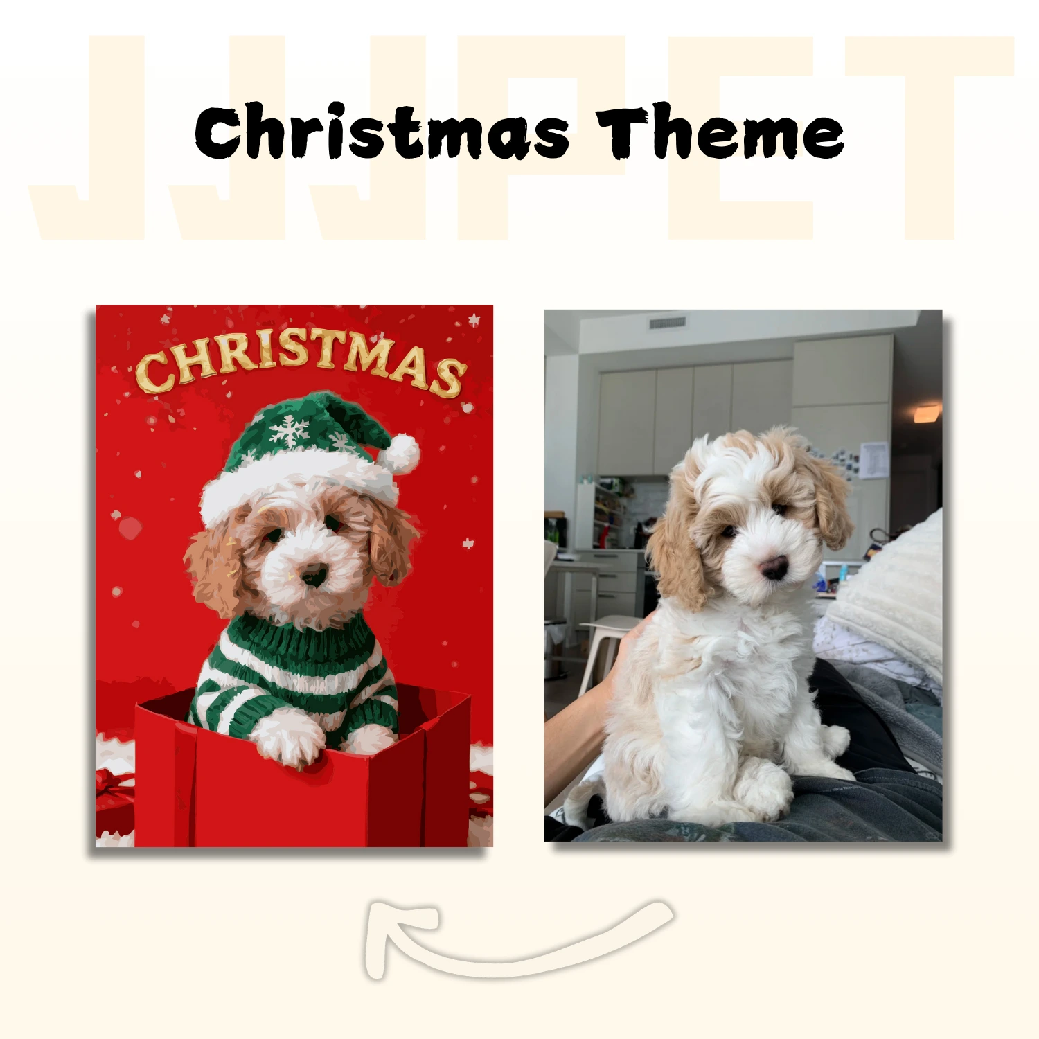 Christmas Theme - Custom Pet Paint by Numbers - Image 3