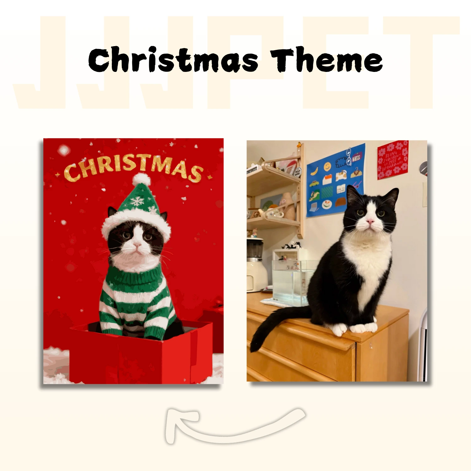 Christmas Theme - Custom Pet Paint by Numbers - Image 4
