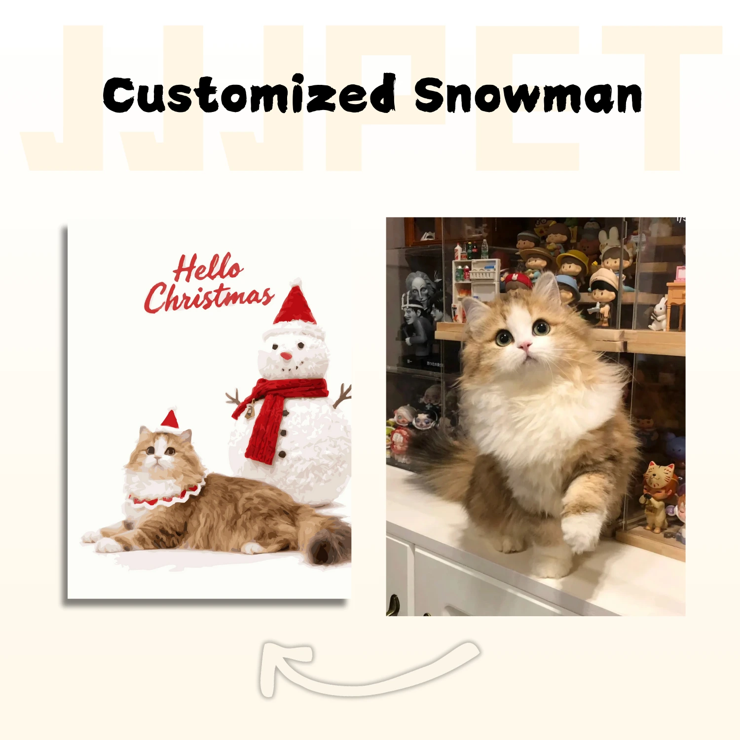 Customized Snowman - Custom Pet Paint by Numbers - Image 4