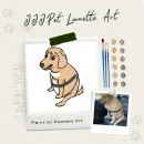 custom derpy pet paint by numbers diy portrait kit (copy)